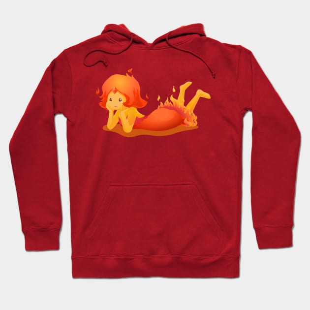 Flame Princess Hoodie by MarilithsBlades